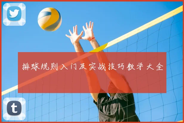 排球规则入门及实战技巧教学大全